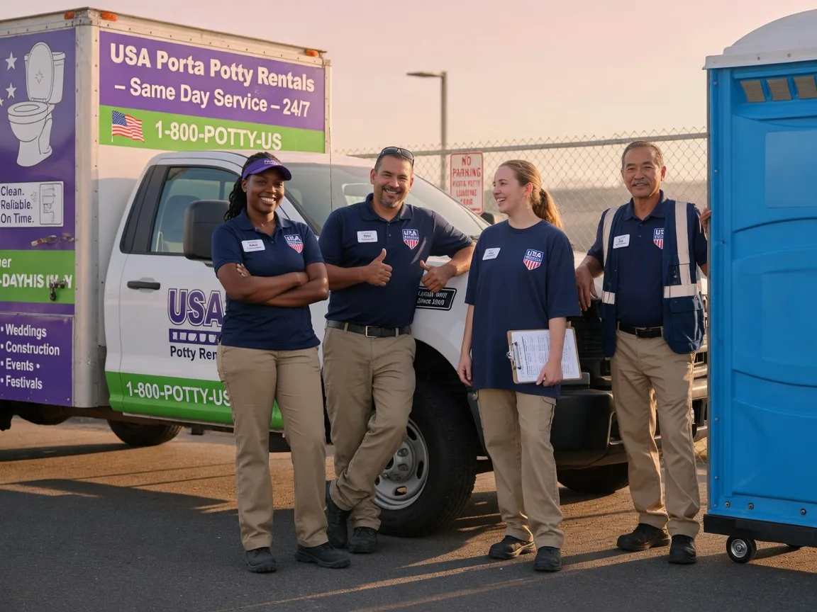 Porta Potty Rental company in Santee, CA